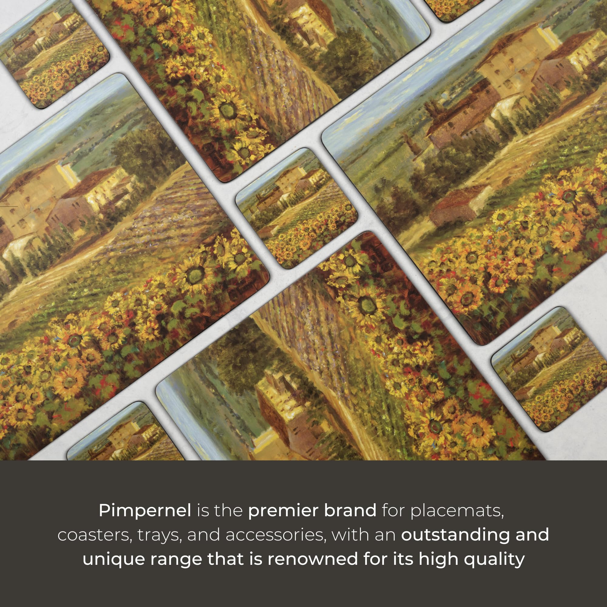 Amazon｜Pimpernel Tuscany Placemats Set of 4 40.6cm x 30.5cm